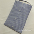 CVC checked long sleeve woven shirt for men